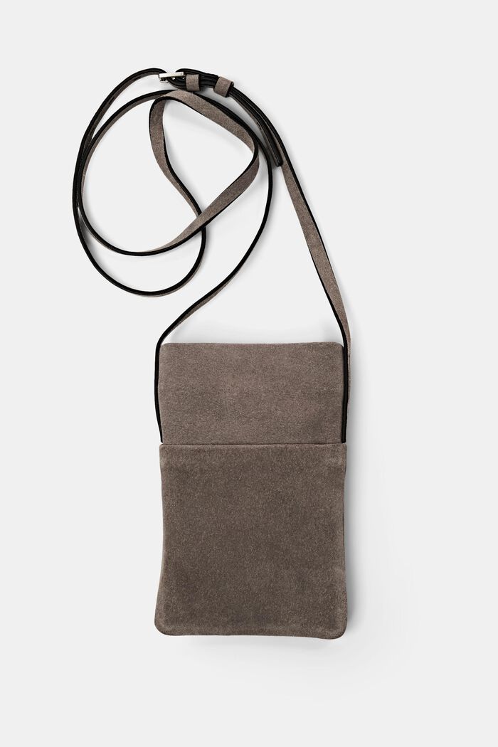 Suede phone sleeve, TAUPE, detail image number 5