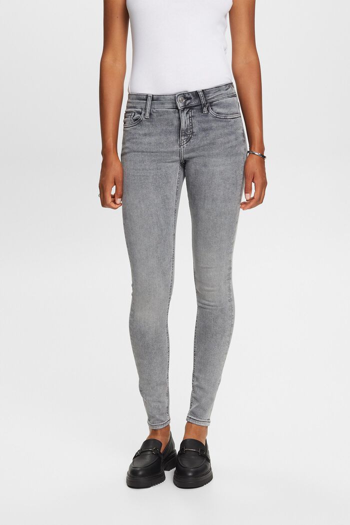 ESPRIT - Skinny Mid-Rise Jeans at our online shop