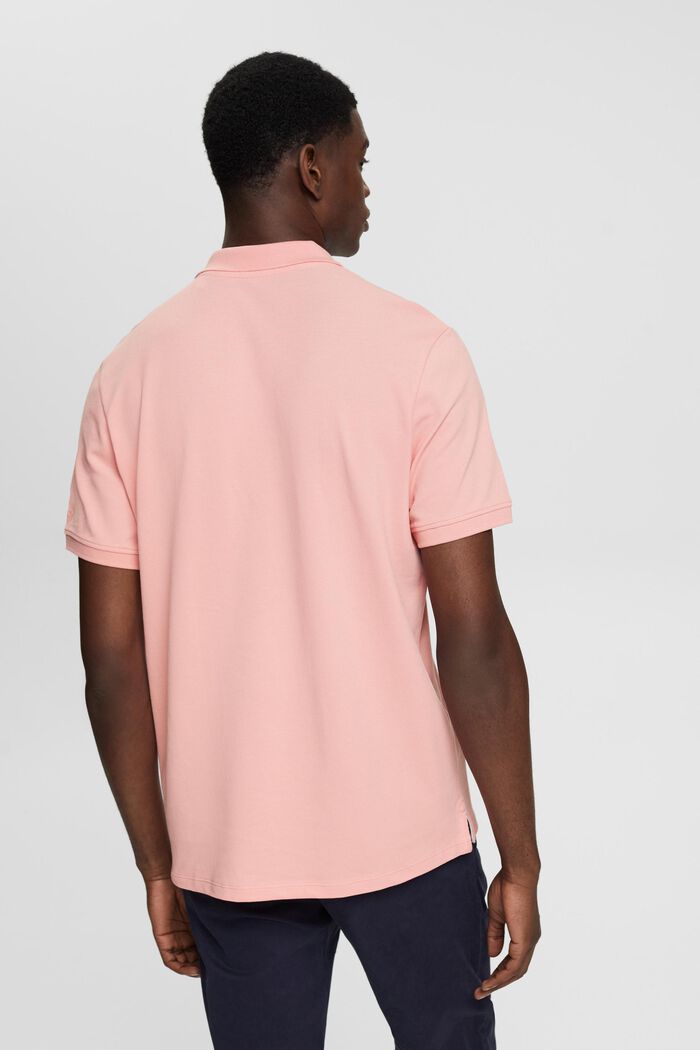 Slim fit polo shirt, PINK, detail image number 3