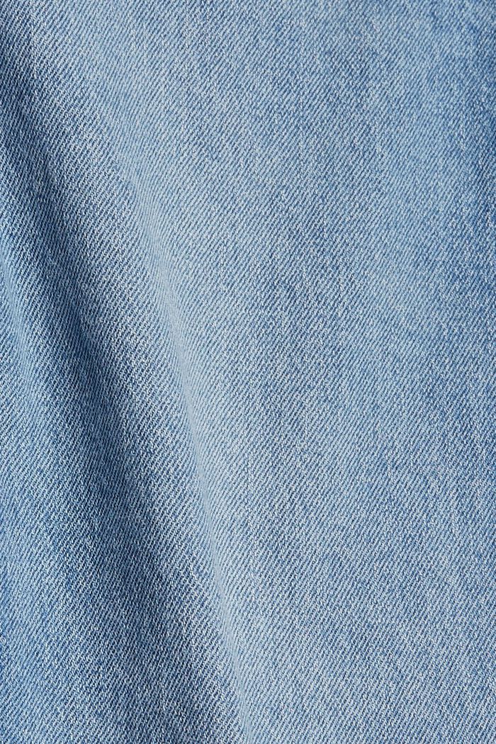 Straight-leg jeans, BLUE LIGHT WASHED, detail image number 4