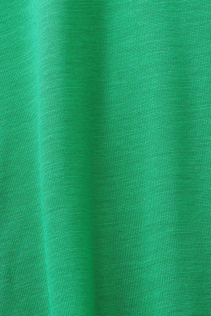Jersey Longsleeve Top, GREEN, detail image number 5