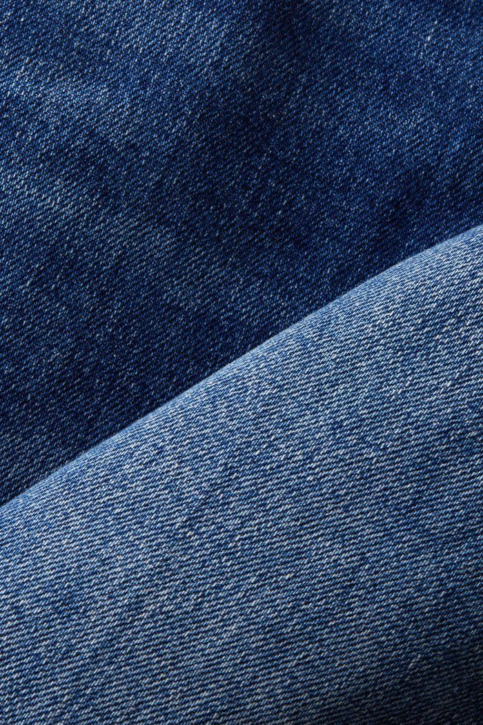 Recycled: straight fit jeans, BLUE MEDIUM WASHED, detail image number 5