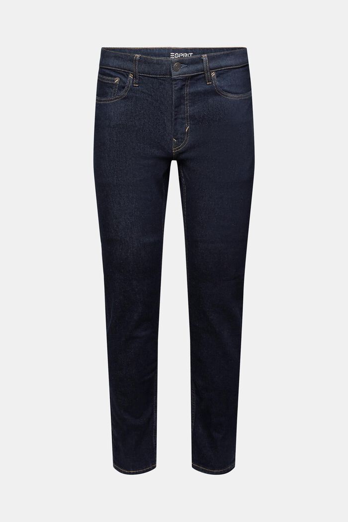 Mid-Rise Slim Jeans, BLUE RINSE, detail image number 7