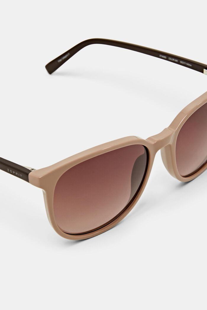Gradient Square Framed Sunglasses, BEIGE, detail image number 1
