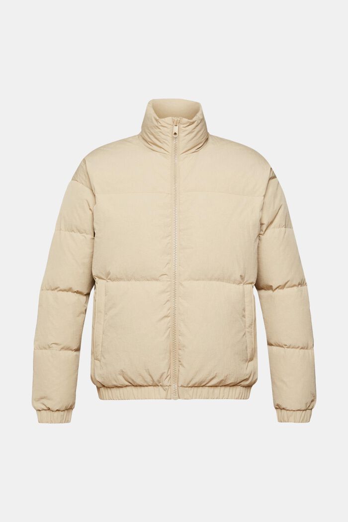 Puffer jacket with down padding