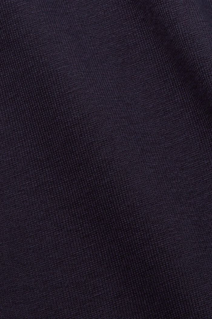 Jersey polo shirt, cotton blend, NAVY, detail image number 4