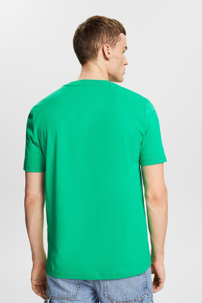 Organic Cotton Jersey T-Shirt, GREEN, detail image number 2