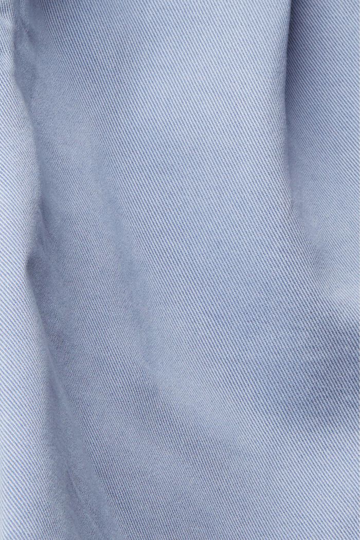 Shorts with waist pleats, LIGHT BLUE LAVENDER, detail image number 5