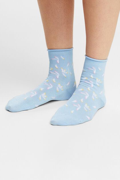 2-Pack Printed Knit Socks