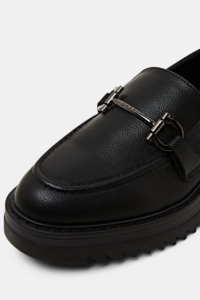 ESPRIT - Vegan Leather Platform Loafers at our online shop | Gästehandtücher