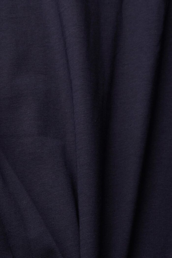 Jersey T-shirt with a print, NAVY, detail image number 5