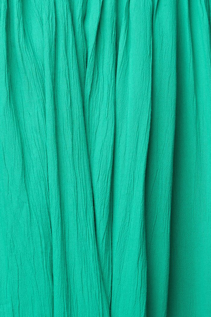 Mini dress with a flounce hem, LENZING™ ECOVERO™, GREEN, detail image number 1