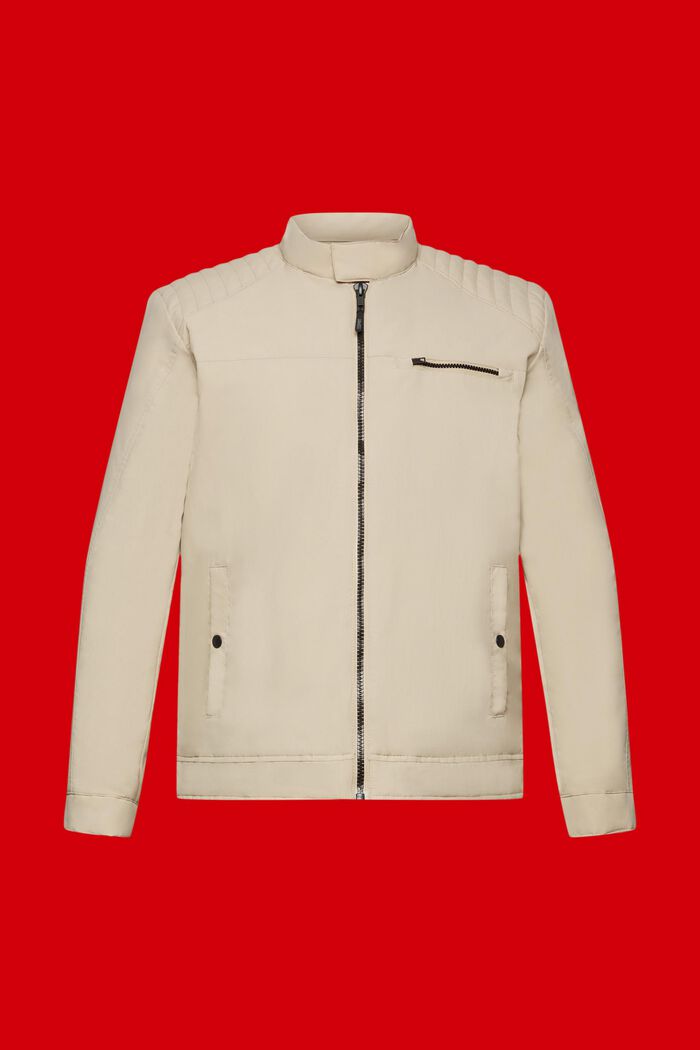 Water-repellent ripstop jacket, LIGHT BEIGE, detail image number 5