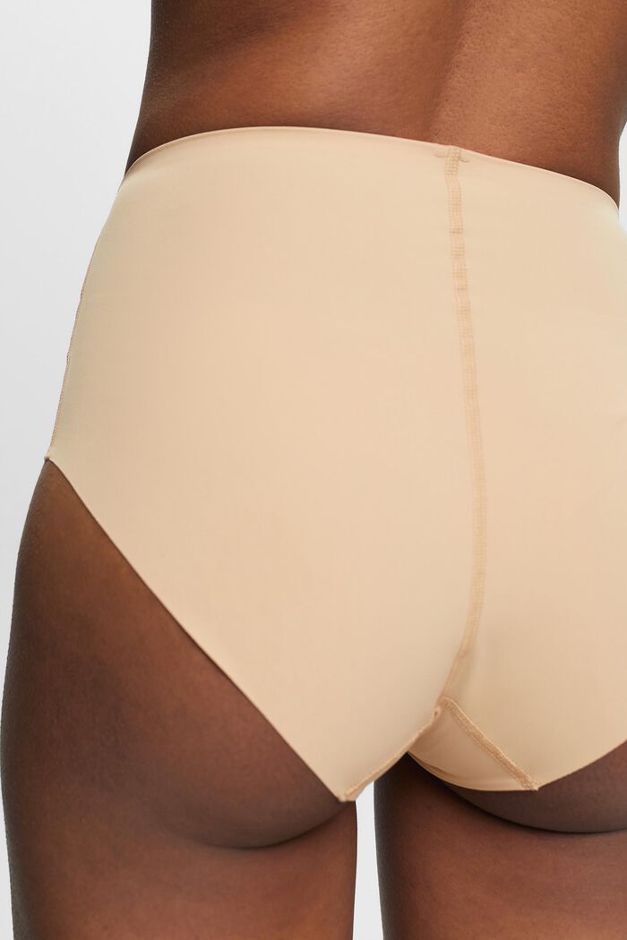Recycled: soft shaping briefs, DUSTY NUDE, detail image number 3