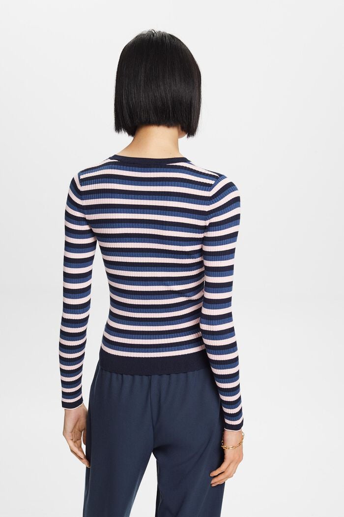 ESPRIT - Striped Rib-Knit Top at our online shop