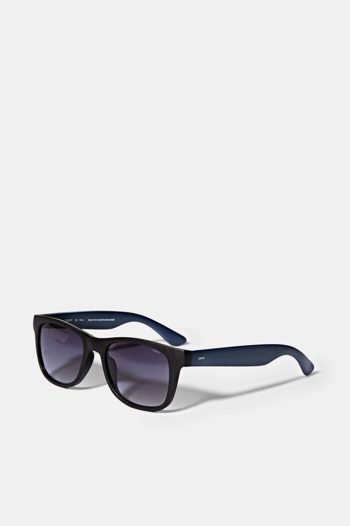 Sports sunglasses with colour graduation, NAVY BLUE, detail image number 3