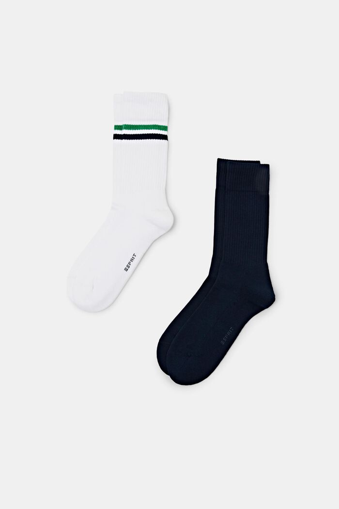 ESPRIT - 2-pack of athletic socks, organic cotton at our online shop