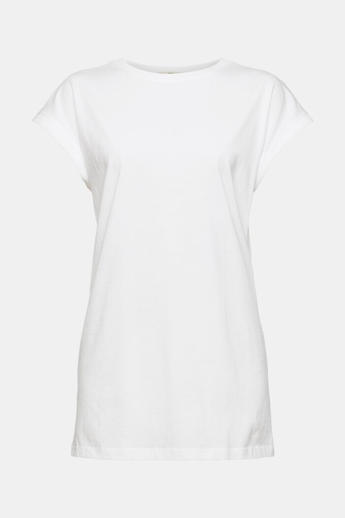 Long T-shirt, WHITE, detail image number 5