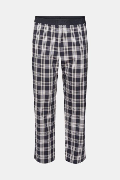 Checked pyjama trousers