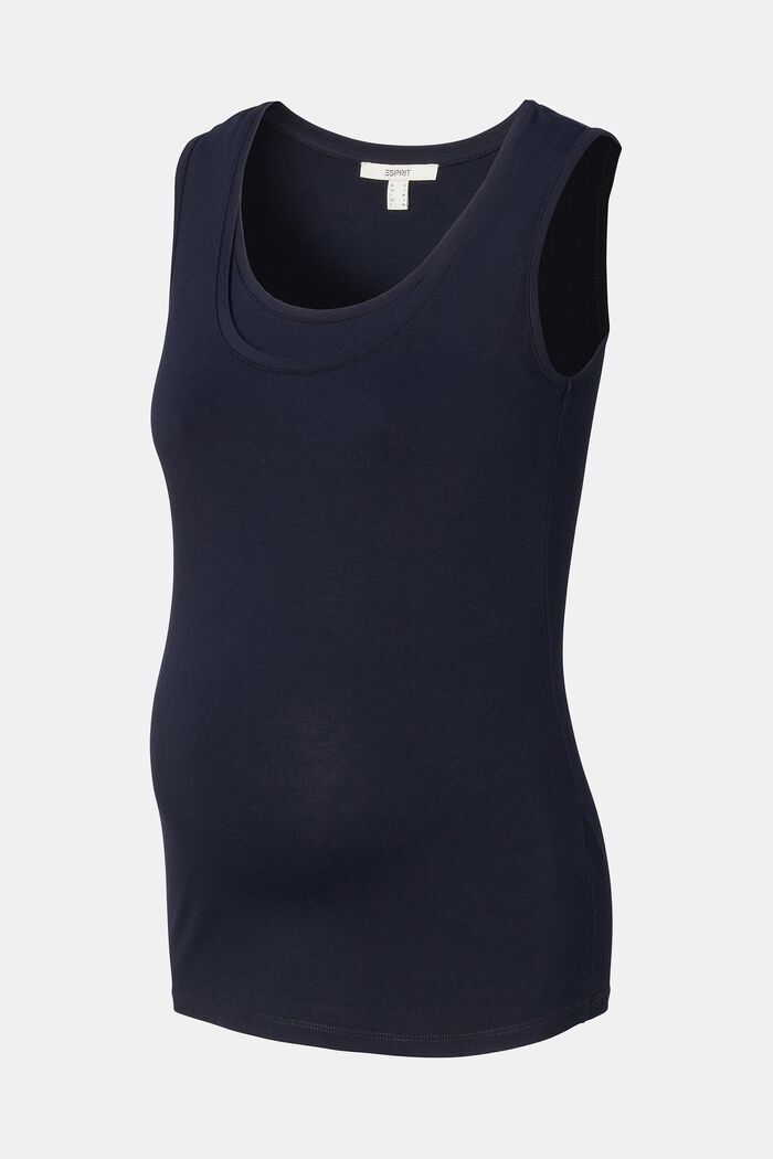 Tank top with nursing function, NIGHT SKY BLUE, detail image number 6
