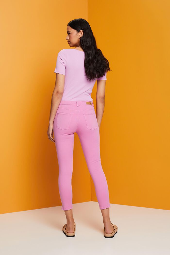 Cropped skinny trousers, LILAC, detail image number 3