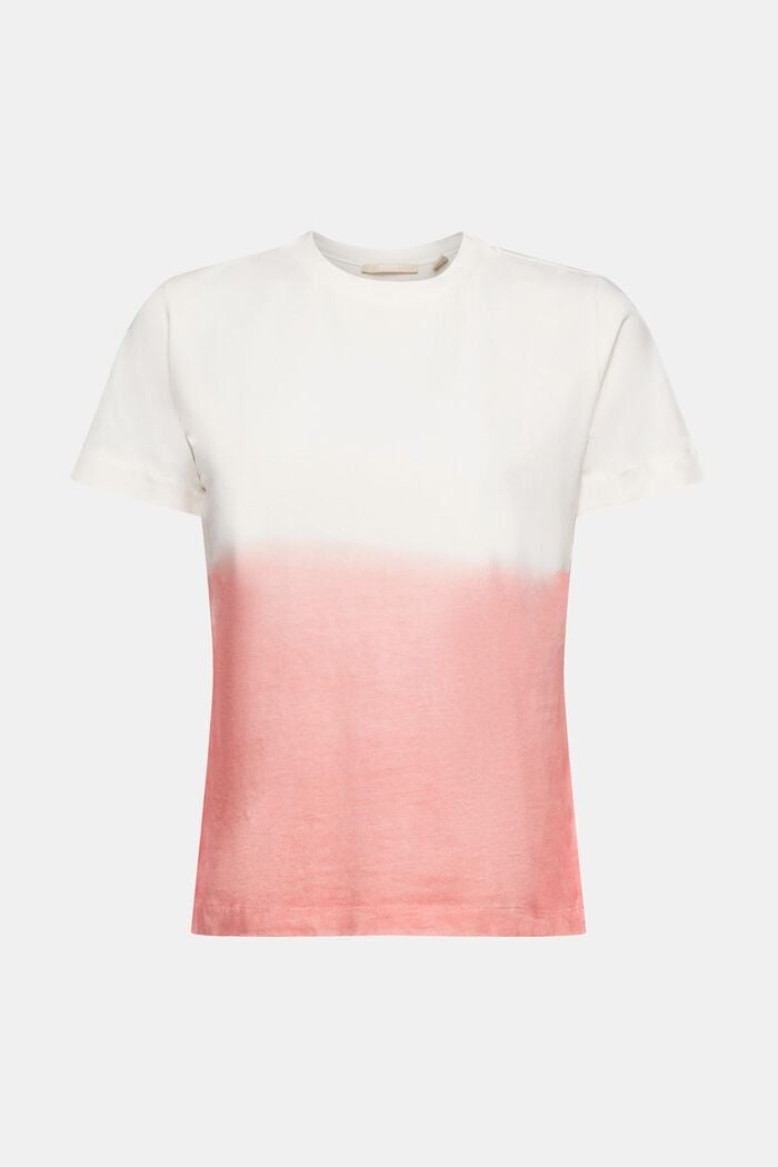 Ombre t-shirt made of cotton, PINK, detail image number 7