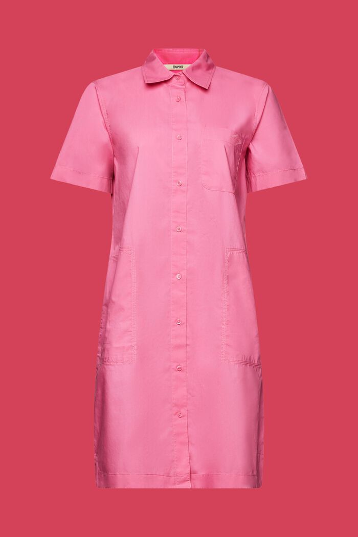 Mini shirt dress, 100% cotton, LILAC, detail image number 6