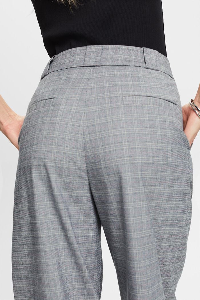 Mix & Match: Prince of Wales checked trousers, PETROL BLUE, detail image number 2