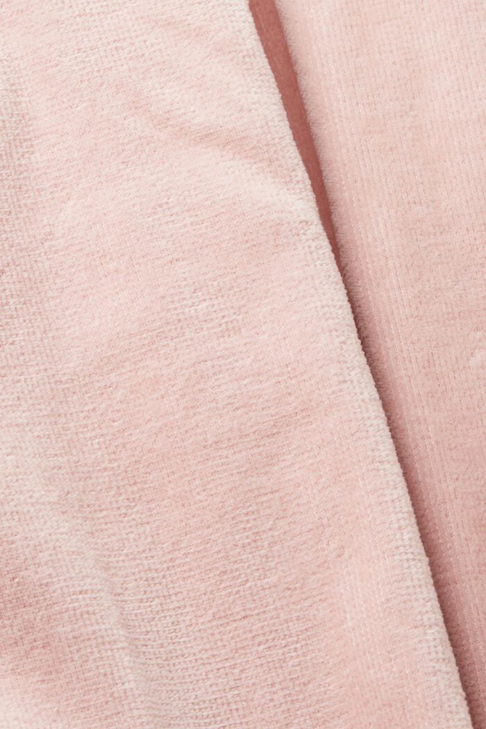 Suede bathrobe made of 100% cotton, ROSE, detail image number 3