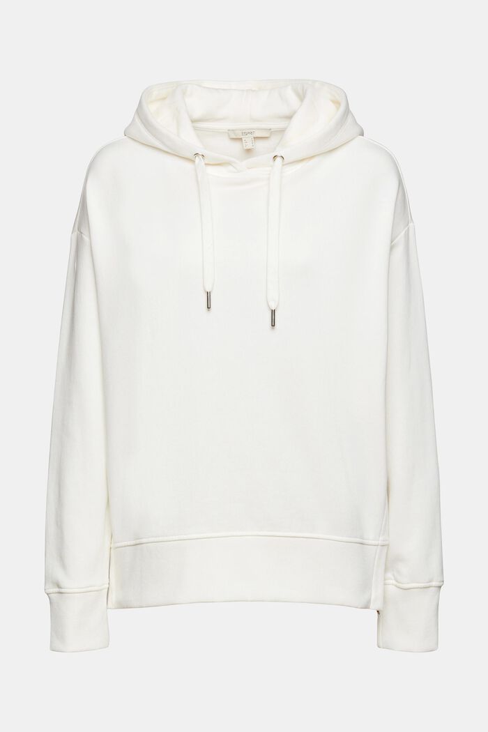 Hoodie with zip sides, OFF WHITE, detail image number 2