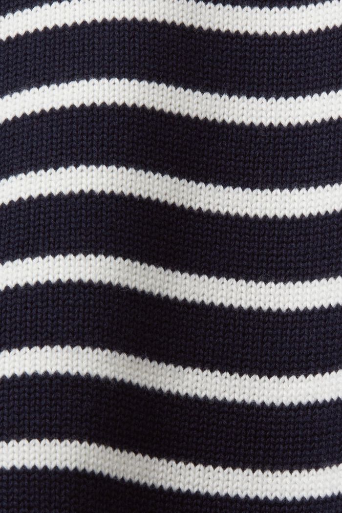 Striped jumpers, 100% cotton, NAVY, detail image number 5