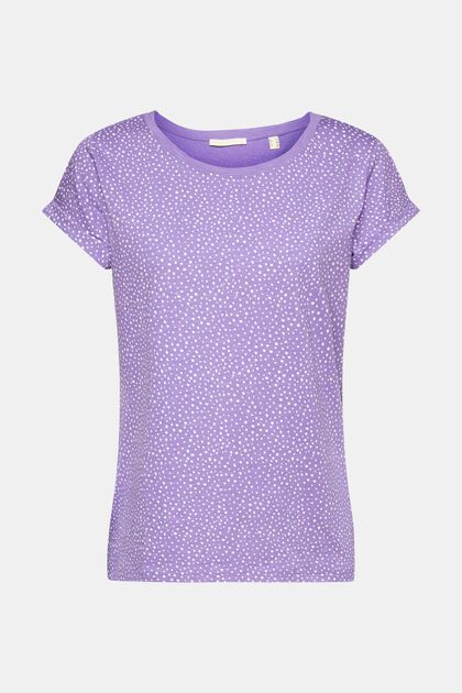 T-shirt with all-over pattern