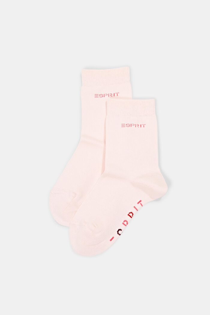 Kids' socks with logo, ORCHID, detail image number 0