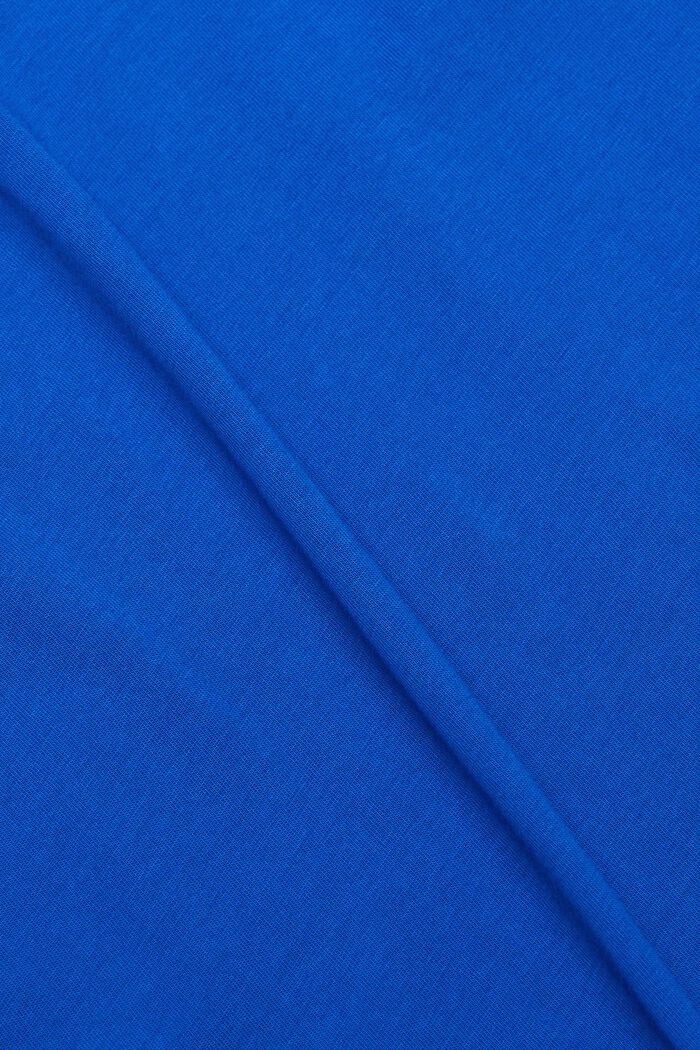 Space-Dyed Collar Polo Shirt, BRIGHT BLUE, detail image number 5