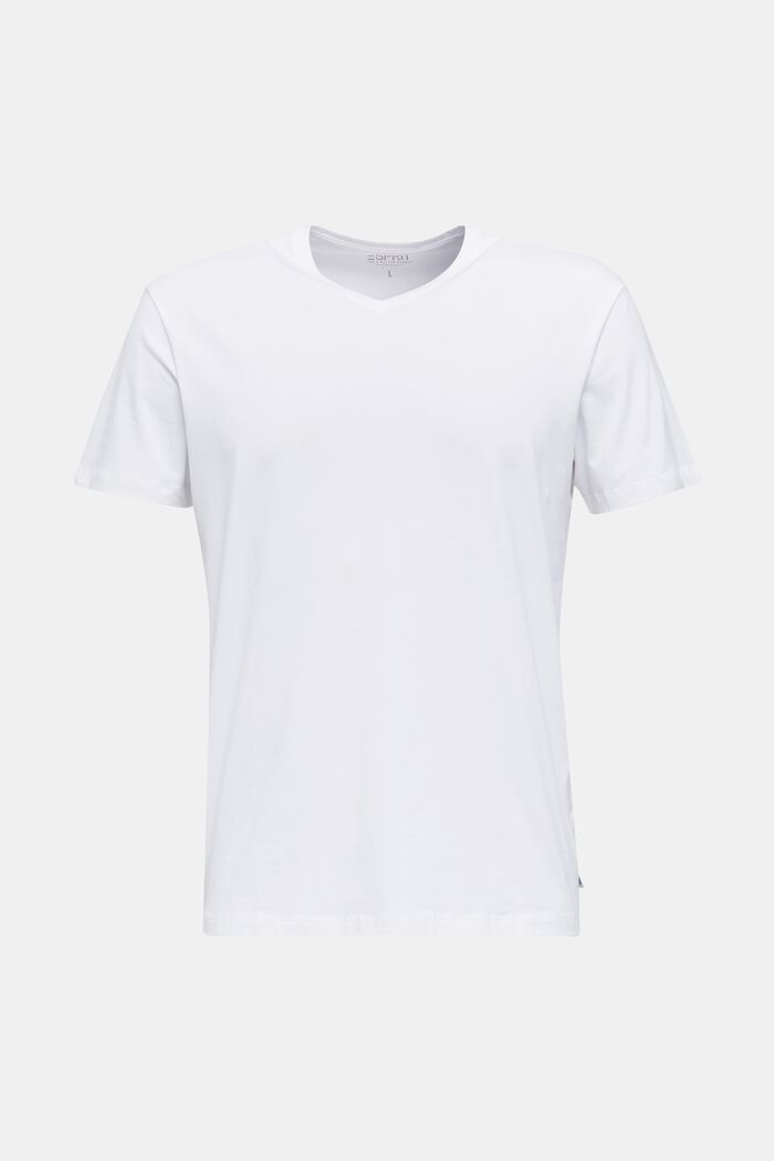Jersey T-shirt in stretch cotton