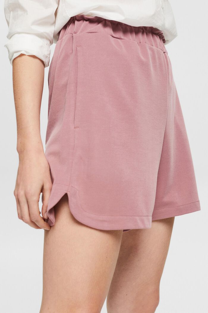 Containing TENCEL™: Jersey shorts, MAUVE, detail image number 2