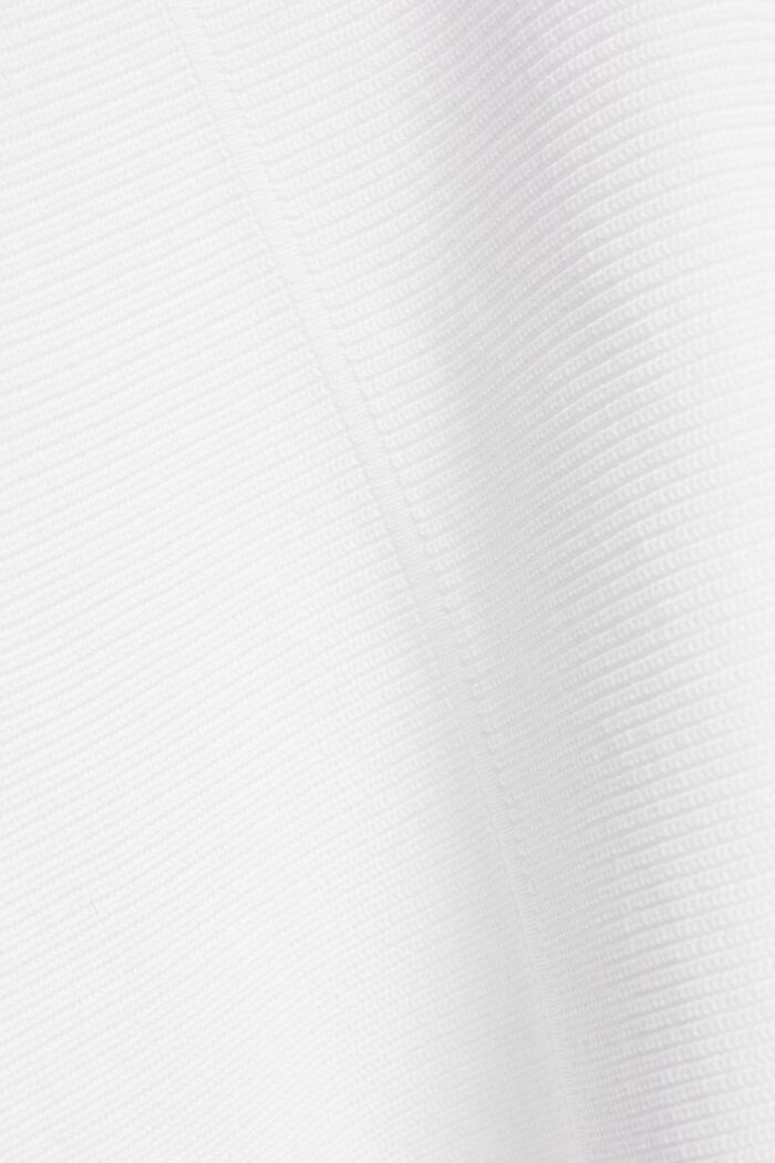 Boat-neck jumper in a TENCEL™ blend, OFF WHITE, detail image number 4