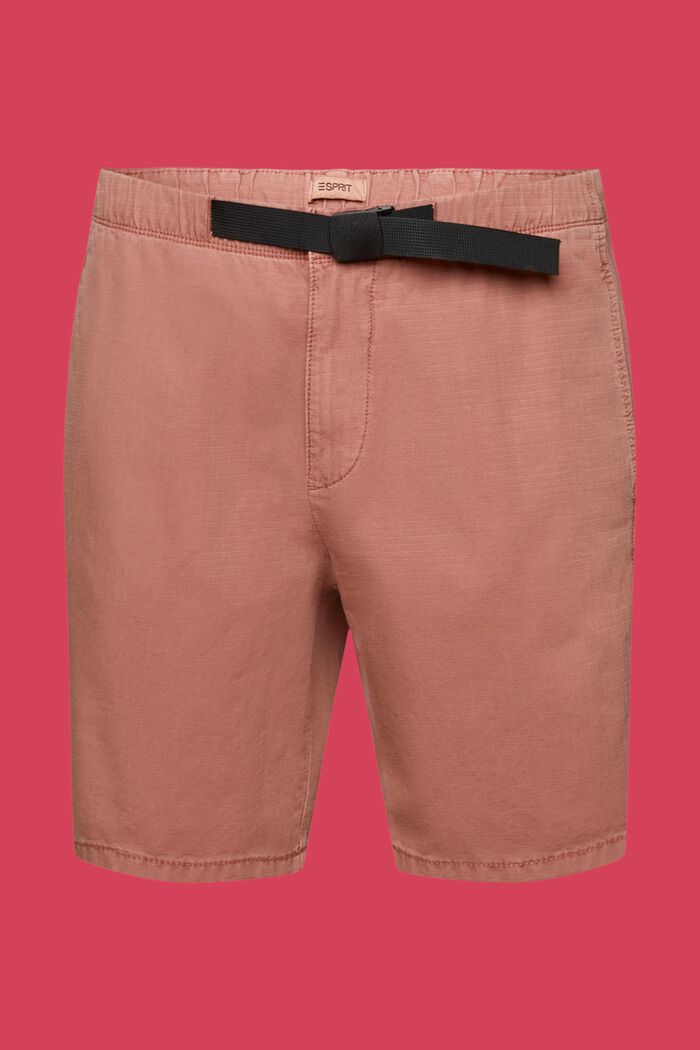 Shorts with a drawstring belt, DARK OLD PINK, detail image number 7