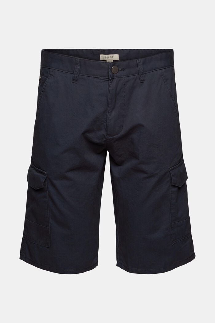 Cargo shorts in 100% cotton, NAVY, detail image number 5