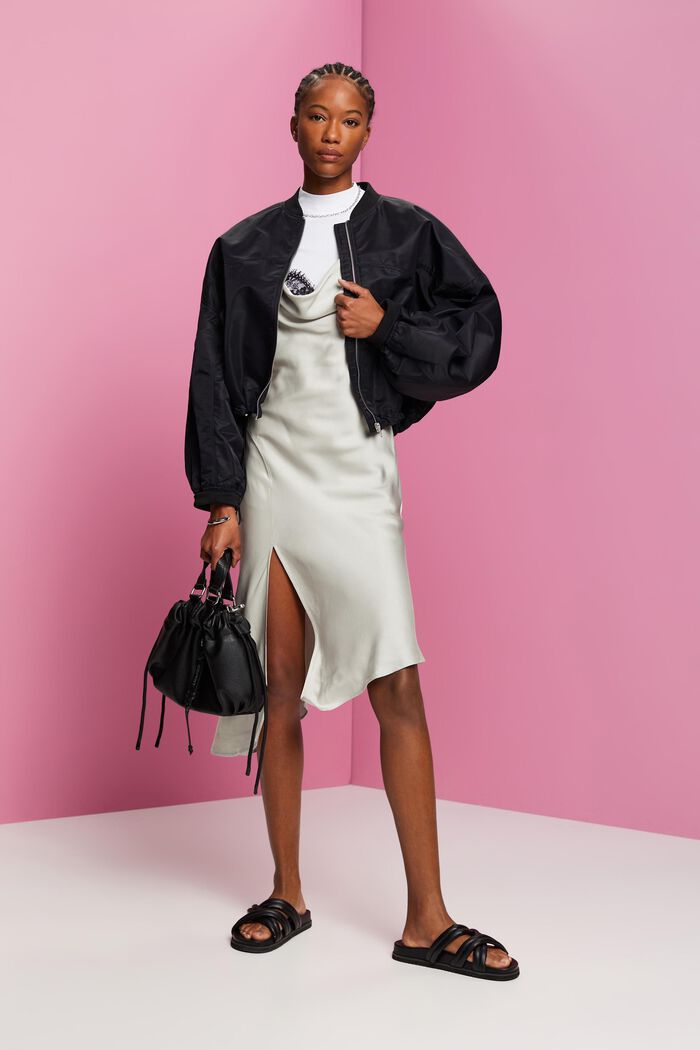 ESPRIT - Lace midi dress, LENZING™ ECOVERO™ at our online shop