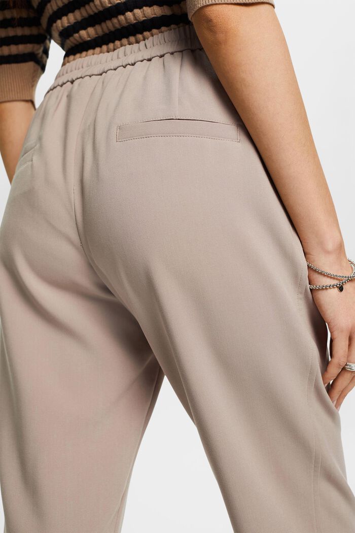 Jogger style trousers, TAUPE, detail image number 4