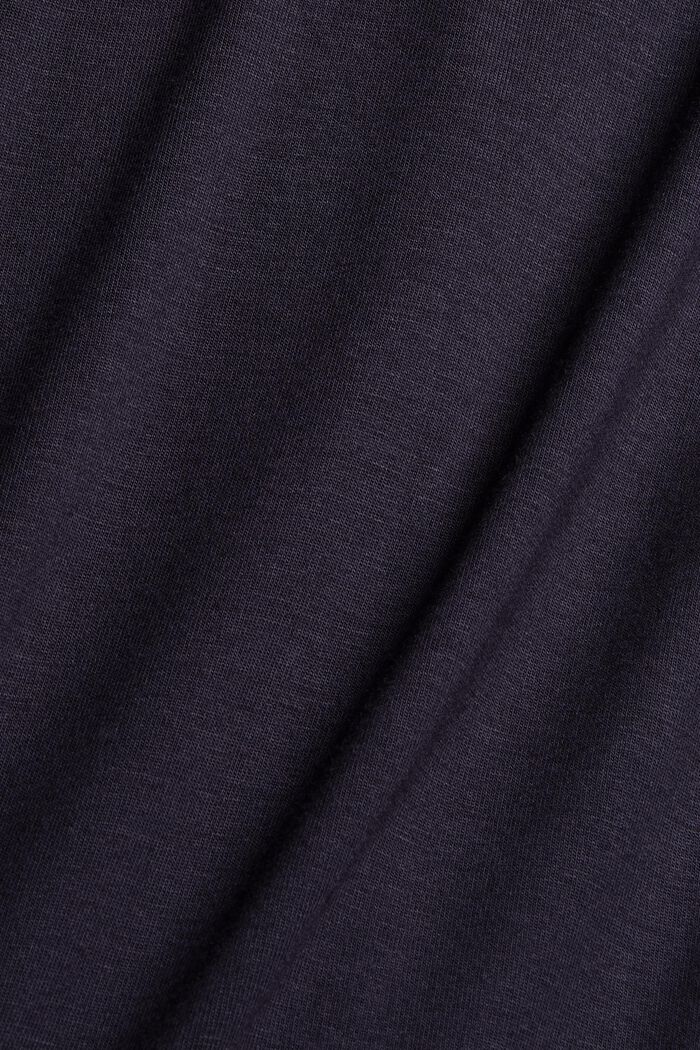 Pyjama top made of LENZING™ ECOVERO™, NAVY, detail image number 3