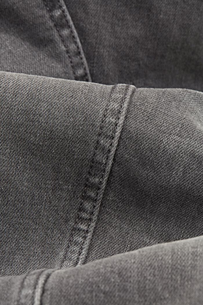 Stretch jeans containing organic cotton, GREY MEDIUM WASHED, detail image number 1