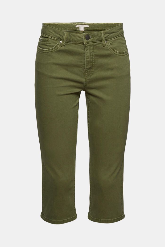 Organic cotton capri trousers