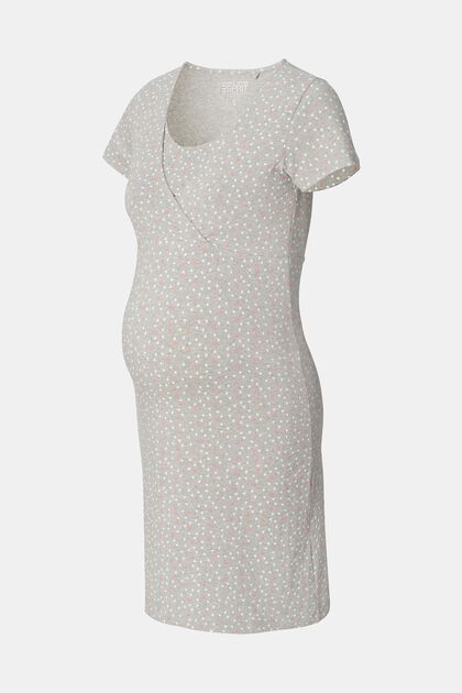 Jersey dress with star print, organic cotton