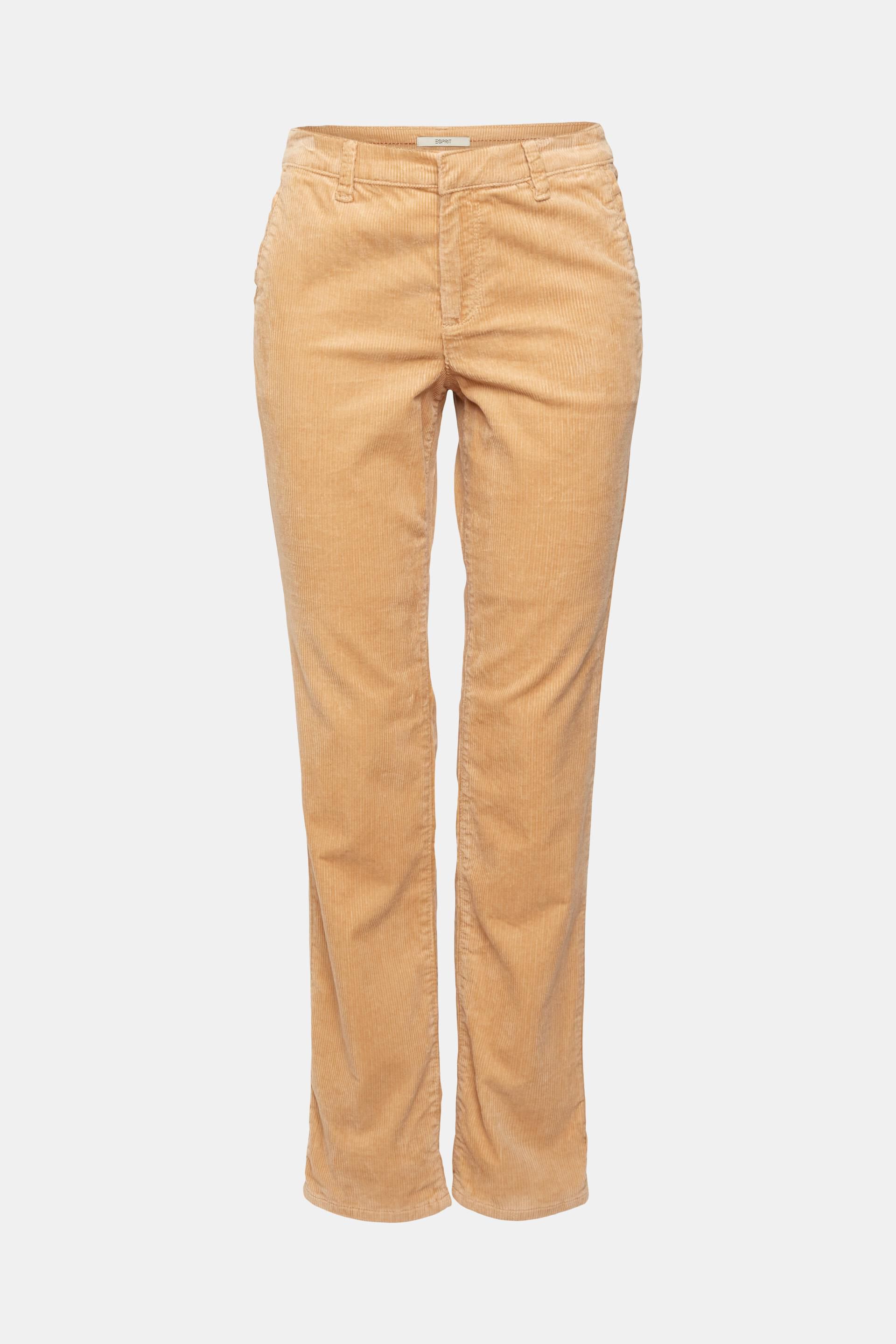 Cord trousers  Esprit Store