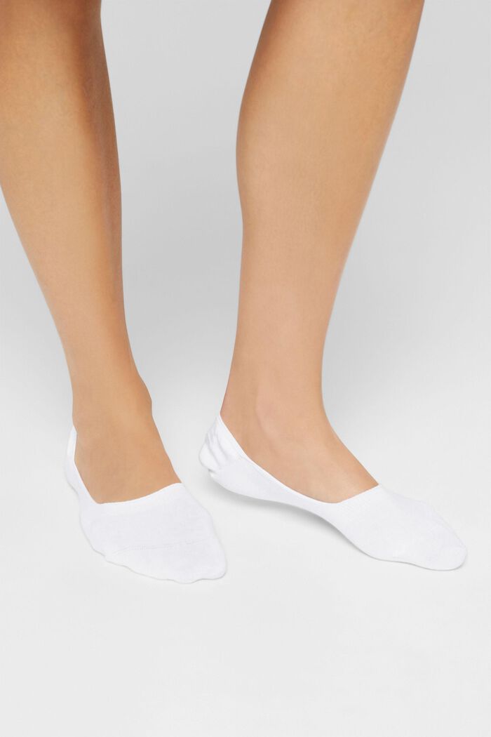 Double pack of trainer liners with an anti-slip finish