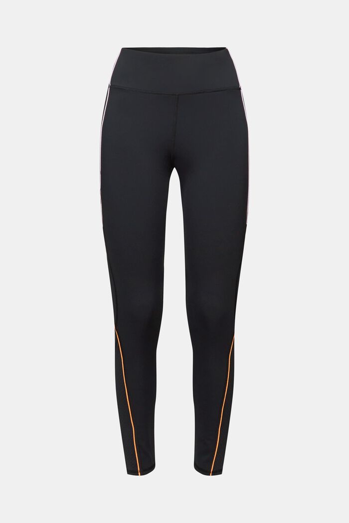 High-Waisted Sports Pants, BLACK, detail image number 5