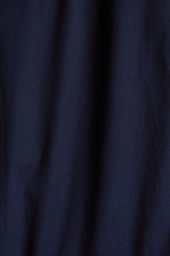 Long shorts with a wide leg, LENZING™ ECOVERO™, NAVY, detail image number 2