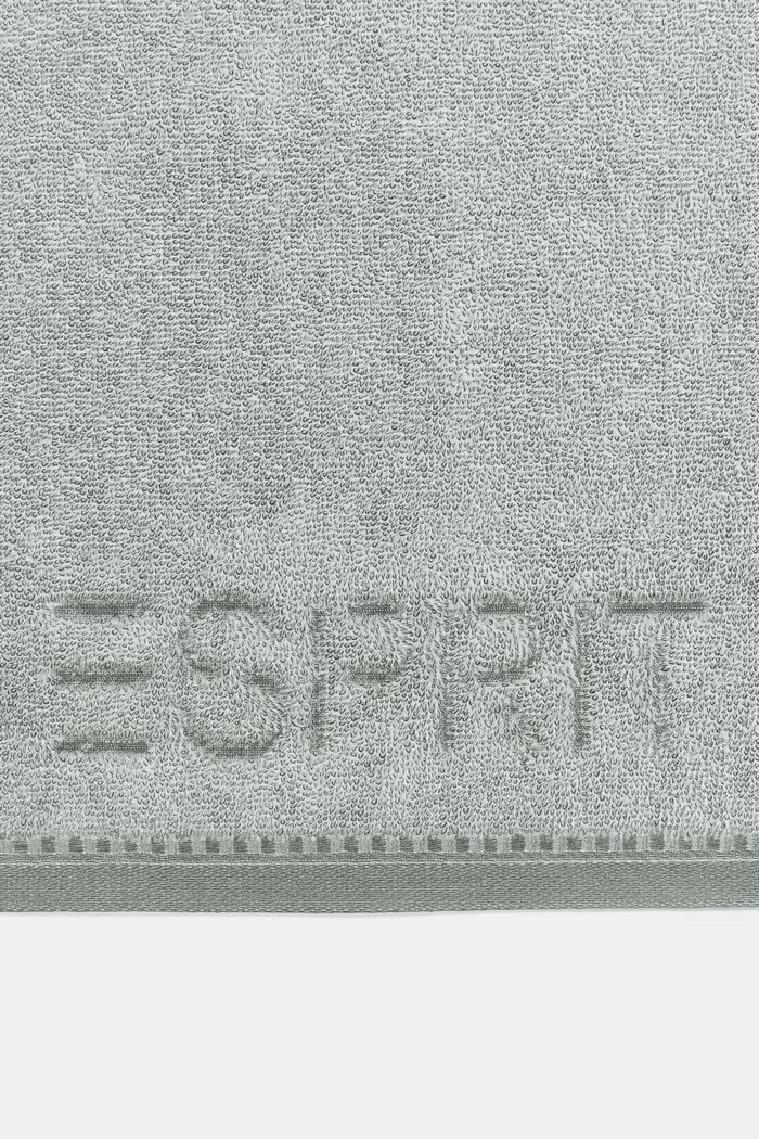 Terry cloth towel collection, STONE, detail image number 1